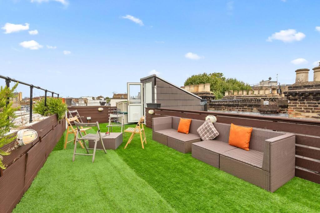 Spacious Sleep 11 With Terrace In Earls Court Ec99 London Exterior foto