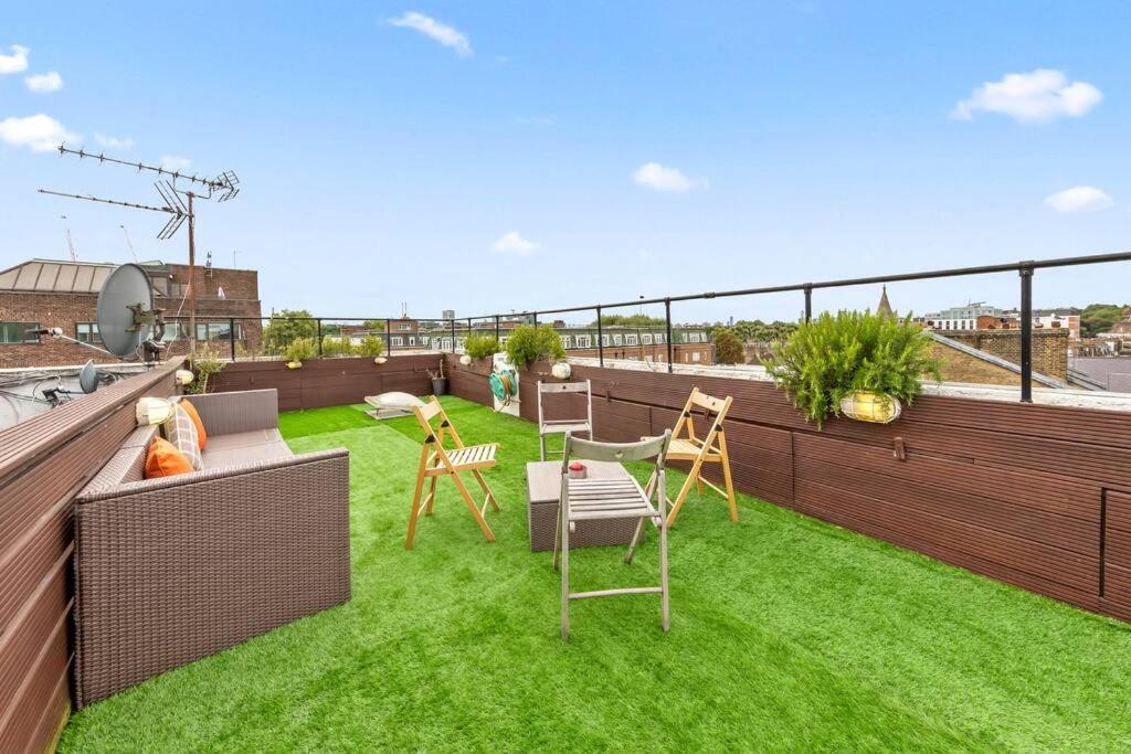 Spacious Sleep 11 With Terrace In Earls Court Ec99 London Exterior foto