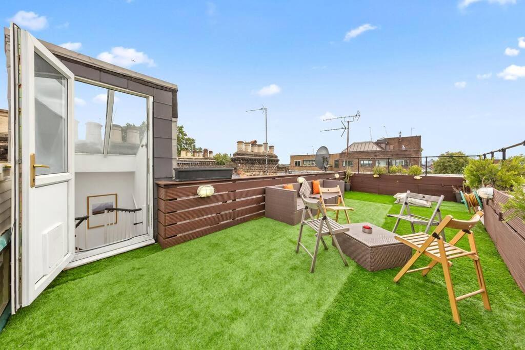 Spacious Sleep 11 With Terrace In Earls Court Ec99 London Exterior foto